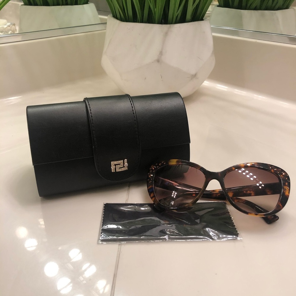 Versace Cat Eye jeweled  Sun Glass